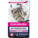 Eukanuba Kitten Graanvrij Rijk aan Zalm - 2 kg