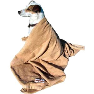 Grote SnuggleSafe Microvezel Handdoek 140x76 cm voor Hond & Kat
