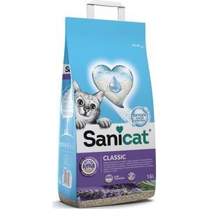 16l Sanicat Classic Lavendel Kattenbakvulling