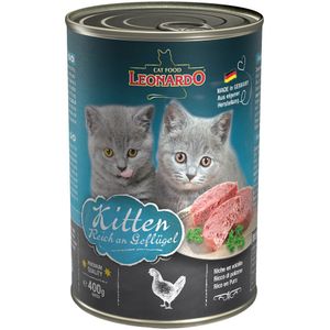 Leonardo All Meat 6 x 400 g Kattenvoer - Kitten