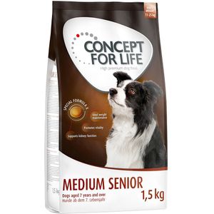 1,5kg Medium Senior Concept for Life Hondenvoer