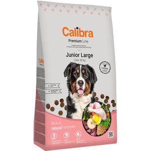 12kg Calibra Dog Premium Line Junior Large Breed hondenvoer droog