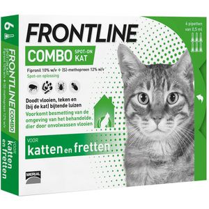 6 Pipetten Frontline Combo Spot-On Kat