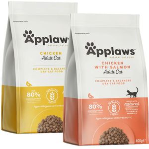 2x400g Probeerpakket (2 Smaken) Applaws Kattenvoer