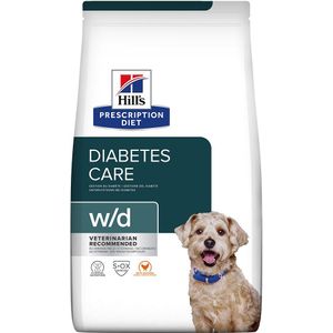 10kg W/D Low Fat Diabetes Kip Hill's Prescription Diet Canine Hondenvoer