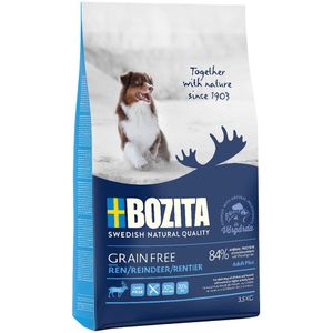 3.5kg Bozita Grain Free Reindeer Hondenvoer Droog