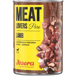 6x400g Lam Meatlovers Pure Josera Hondenvoer