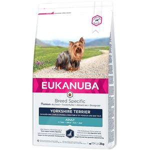 2kg Yorkshire Terriër Eukanuba Breed Specific Hondenvoer