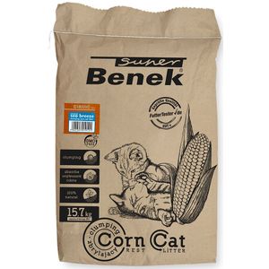 25 l Super Benek Corn Cat Sea Breeze kattenbakvulling