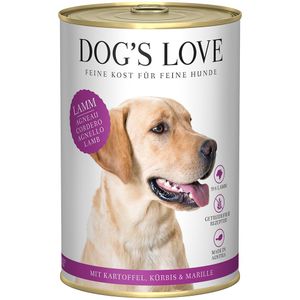 6x 400g Dog's Love Adult Lam Hondenvoer Nat