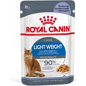 12x85g Light Weight Care in Gelei Royal Canin Kattenvoer