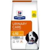 1,5kg C/D Urinary Care met Kip Hill's Prescription Diet Hondenvoer