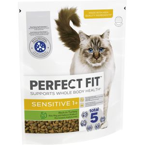 1,4kg Perfect Fit Sensitive 1  Rijk aan Kalkoen Droog Kattenvoer