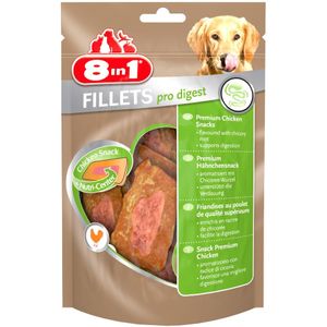 80g Fillets Pro Digest 8in1 Hondensnack