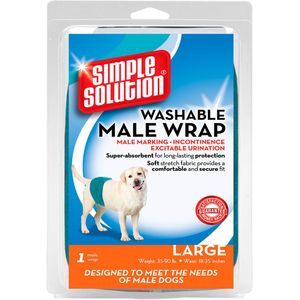 Simple Solution Wasbare Hondenluier - Maat L, 1 Stuk - wrap voor reuen