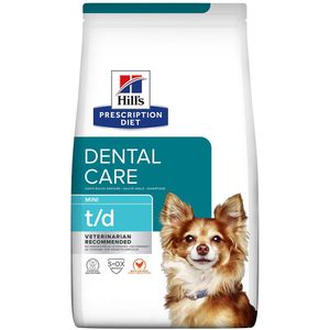 3kg Canine T/D Dental Care Mini met Kip Hill's Prescription Diet Hondenvoer