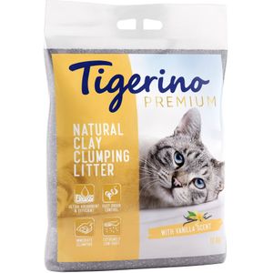 12kg Tigerino Premium Kattenbakvulling - Vanillegeur