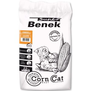 35L Super Benek Corn Cat Natural Kattenbakvulling