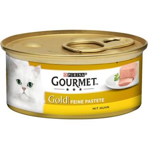 48x85g Gold Paté Mix 2: 4 soorten Gourmet Kattenvoer