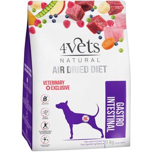 1kg 4vets Natural Canine Gastro Intestinal Hondenvoer Droog