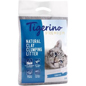 6kg Sensitive Tigerino Premium Kattenbakvulling Sensitive Zonder Parfum