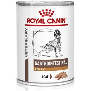 12x420g Gastrointestinal Low Fat Mousse Royal Canin Veterinary Hondenvoer