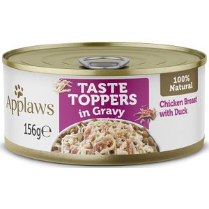 Applaws Taste Toppers in Saus 6 x 156 g  - Kip met Eend