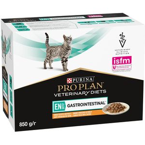 10x85g EN ST/OX Gastrointestinal Kip Purina Pro Plan Veterinary Diets Kattenvoer