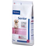 12kg Veterinary HPM Dog Senior Large & Medium Virbac Hondenvoer