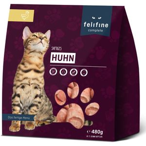 Felifine Complete Nuggets Kip Kattenvoer - 5 x 480 g