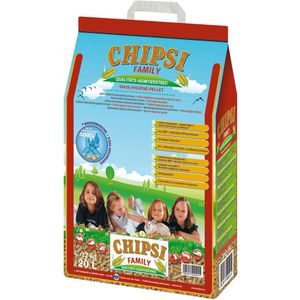 Chipsi Family Mais-Hygiëne-Korrels - 20 Liter