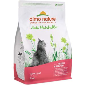 2kg Almo Nature Anti Hairball met Zalm Droog Kattenvoer