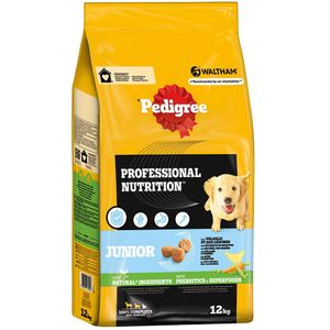 12kg Pedigree Professional Nutrition Junior met Gevogelte &  Groente hondenvoer droog