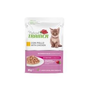 12x85g Kip Kitten & Young Natural Trainer natvoer voor kittens