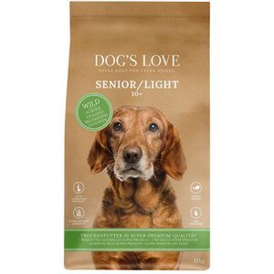 12kg Dog's Love Senior/Light Wild Droog Hondenvoer