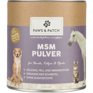 400g PAWS & PATCH MSM Powder Straight Feed Dog