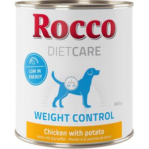 Rocco Diet Care Weight Control Kip met Aardappel 800 g Hondenvoer 6 x 800 g
