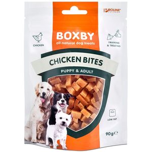 90g Boxby Chicken Bites Chicken & Fish Hondensnacks