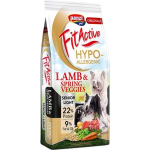 15 kg FitActive Originals Senior Hypoallergenic Lam hondenvoer droog