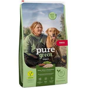 10 kg mera pure green Adult Vegan Haver, Gierst & Favaboon hondenvoer droog