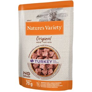 Nature's Variety Original Paté No Grain 12 x 70 g Kattenvoer - Kalkoen 12 x 70 g