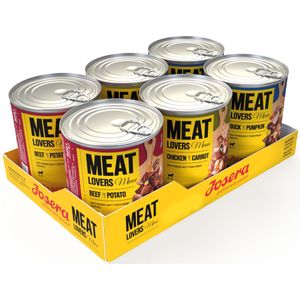 Josera Meatlovers Menu 6 x 800 g Hondenvoer - Mix (3 smaken)