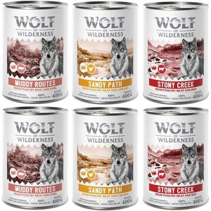 Wolf of Wilderness Senior 'Expedition' 6 x 400 g