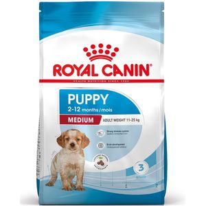 2x15kg Medium Puppy Royal Canin Hondenvoer