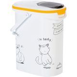 - tot 4 kg droogvoer - Curver Droogvoercontainer Kattensilhouet
