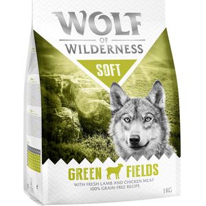 1kg ""Soft Green Fields"" Lam Wolf of Wilderness Hondenvoer