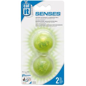 2 Lichtgevende Ballen voor Catit Design Senses Speelrails