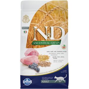 Farmina N&D Adult Ancestral Grain Lam & Bosbessen - 5 kg