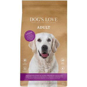 12kg Dog's Love Adult Lam Hondenvoer Droog