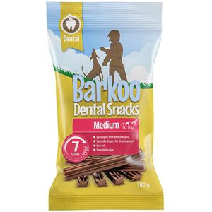 Barkoo Dental Snacks - 7 Stuks - Voor Middelgrote Honden (7 Stuks)